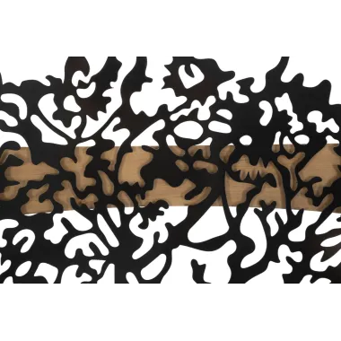 PANEL ŚCIENNY TREE FERRO E WOOD ZEST 3 SZT 176X2X90 cm (63X2X90-50X2X90)